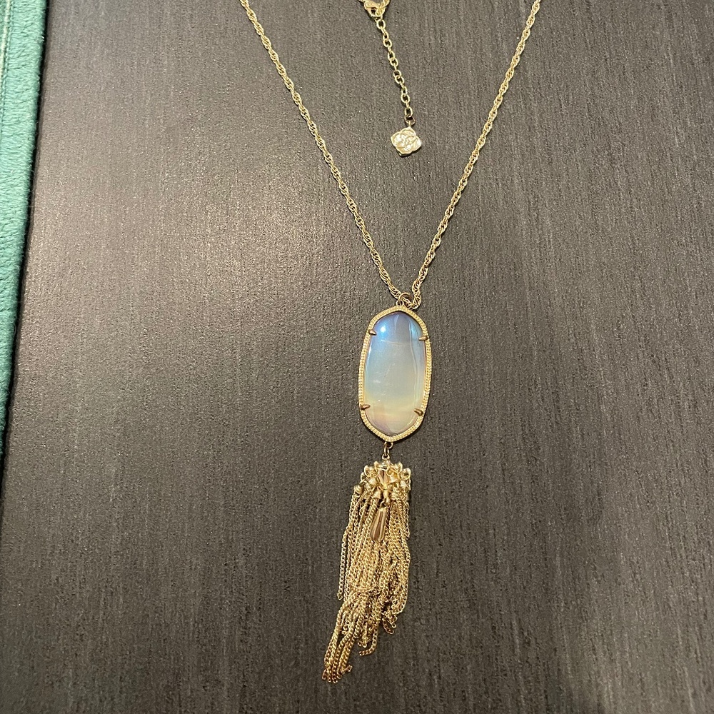 Kendra Scott long tassel necklace
